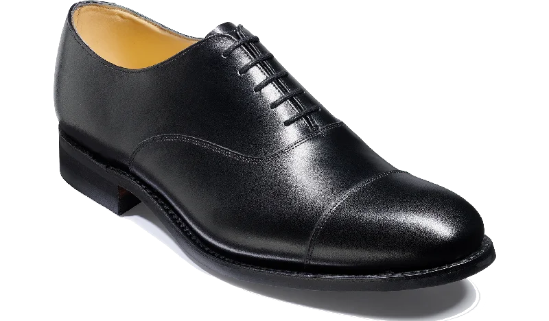 Men's Oxford shoes with a leather lining for breathability Chigwell - Black Calf
