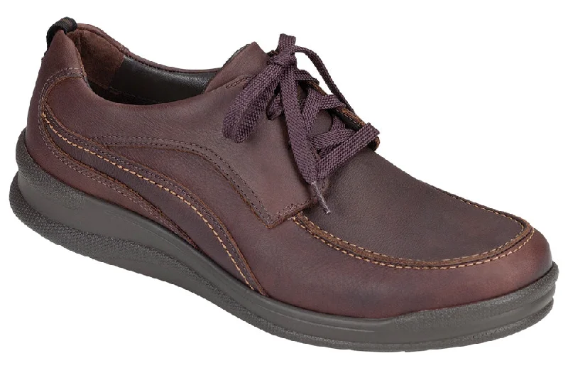 Men's Oxfords with a perforated leather strap for ventilation SAS Move On
