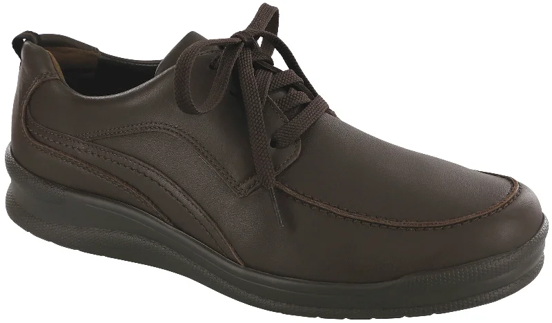 Men's Oxford shoes with a decorative inlay on the toe SAS Move On