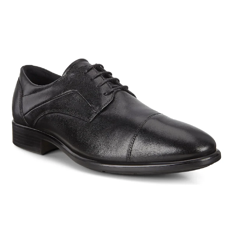 Men's Oxford shoes with a leather lining for breathability ECCO Citytray Men's Derby Shoe