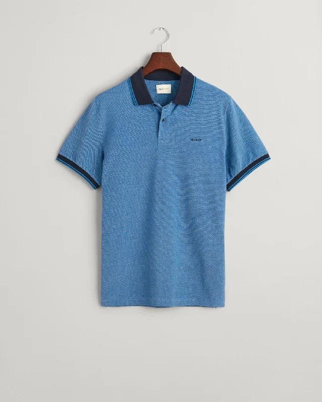 GANT Oxford Pique Short Sleeve Rugger