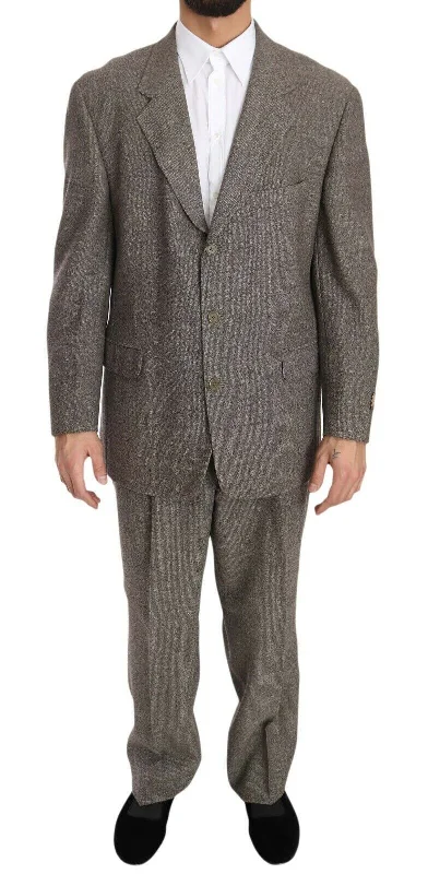 Fendi Elegant   Wool Men's Men's Suit