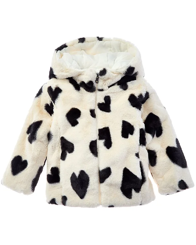 Mayoral Heart Print Coat