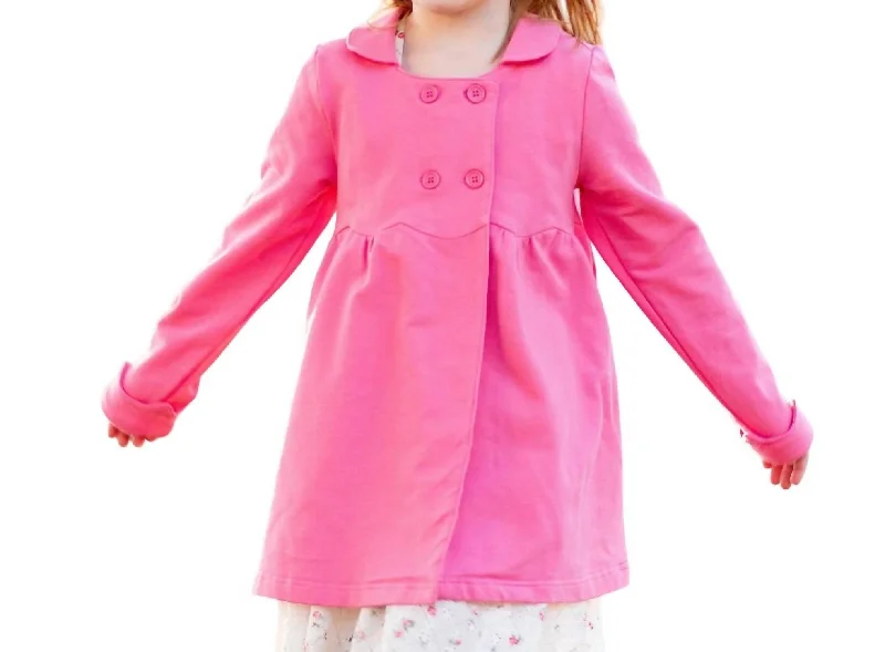 Princess Coat In Riviera Rose