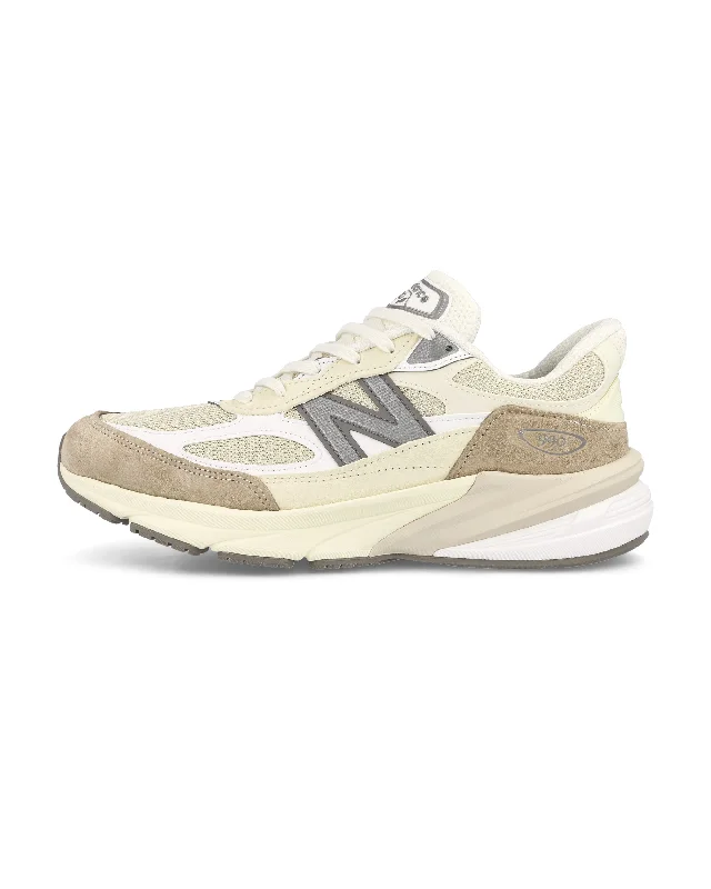 Men's skateboarding sneakers with a vulcanized sole990v6 - Mindful Grey / Bone
