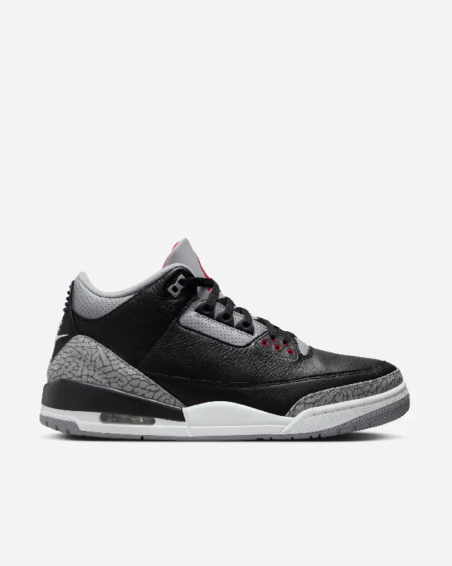 Men's neon - colored sneakers for a bold statementAir Jordan 3 Retro "Black Cement" Men's neon - colored sneakers for a bold statementAir Jordan 3 Retro "Black Cement"