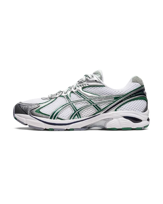 Men's black canvas sneakers with a red soleGT-2160 - White / Shamrock Green