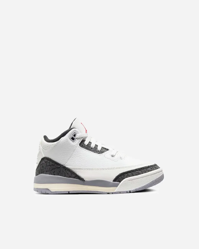 Men's affordable yet stylish sneakers for everyday wearJordan 3 Retro 'Cement Grey' (Preschool) Men's affordable yet stylish sneakers for everyday wearJordan 3 Retro 'Cement Grey' (Preschool)