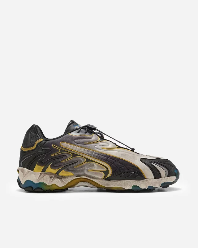 Men's leather - and - mesh combination sneakers for style and functionPuma x A$AP Rocky Inhale Distressed Neoprene Men's leather - and - mesh combination sneakers for style and functionPuma x A$AP Rocky Inhale Distressed Neoprene