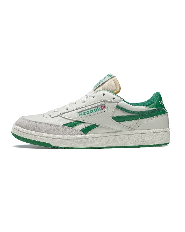 Men's high - performance basketball sneakers with air cushioningClub C Revenge Vintage - Chalk / Green Men's high - performance basketball sneakers with air cushioningClub C Revenge Vintage - Chalk / Green