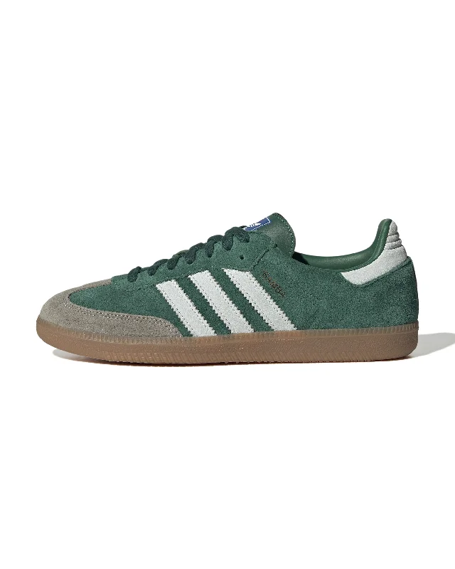 Men's waterproof hiking sneakers with a Gore - Tex liningSamba OG - Collegiate Green / White / Gum Men's waterproof hiking sneakers with a Gore - Tex liningSamba OG - Collegiate Green / White / Gum