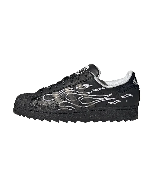 Men's waterproof sneakers for rainy daysNo Sleep Rave Club Superstar Ripple - Black / Translucent / White Men's waterproof sneakers for rainy daysNo Sleep Rave Club Superstar Ripple - Black / Translucent / White